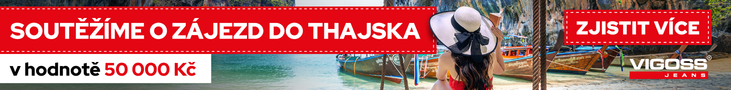 Oblečeme vás do módní značky Vigoss Jeans a pošleme na zájezd do Thajska!