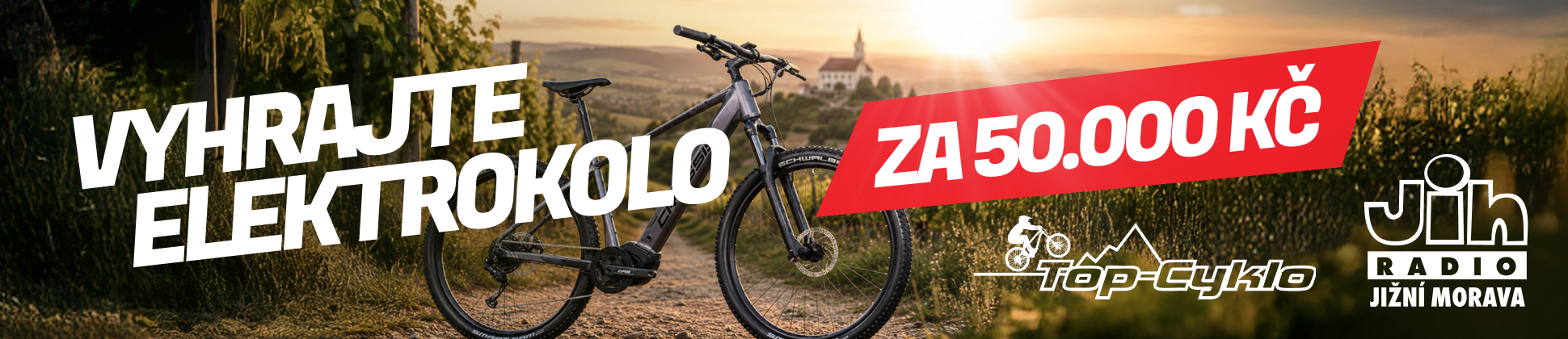 Soutěžíme o elektrokolo v hodnotě 50.000 Kč!